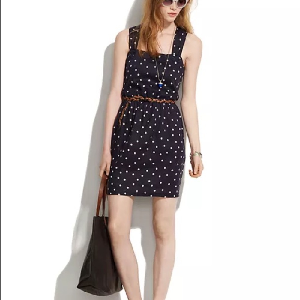 Sessun Walk with Me Polka-Dot Dress